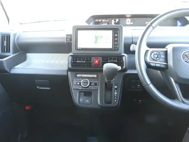 ダイハツ タント X ターボ 神奈川県 2022(令4)年 1.7万km シャイニングホワイトパール ワンオーナー/純正メモリナビ/フルセグテレビ/バックカメラ/クルーズコントロール/プッシュスタート/シートカバー/シートヒーター/片側パワースライドドア/ETC/LEDヘッドライト/保証書/取説/ナビ説/スペアスマートキー/記録(R.7)