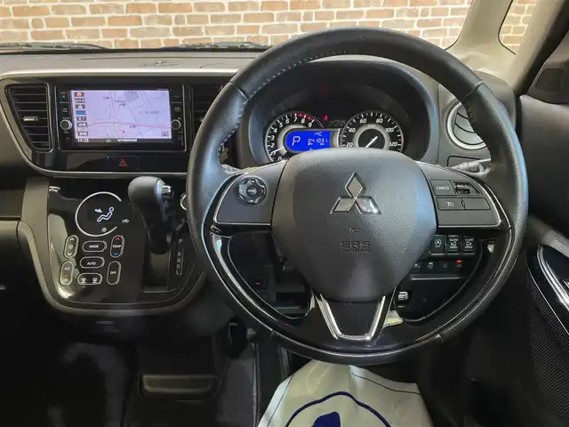 三菱 ｅＫスペース カスタムT セーフティプラスED 岩手県 2019(平31)年 4.1万km チタニウムグレーメタリック ４WD/全方位カメラ/シートヒーター/両側パワースライドドア/ターボ/クルーズコントロール/レーンアシスト/衝突被害軽減ブレーキ/横滑り防止装置/オートハイビーム/純正ナビ（Bluetooth CD DVD フルセグ）/ステアリングスイッチ/オートライト/フォグランプ/オートエアコン/アイドリングストップ/ETC/純正１５インチアルミホイール/ロールサンシェード/ベンチシート/スペアキー