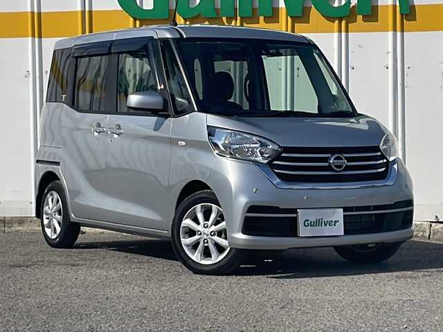日産 デイズ ルークス X Vセレクション 埼玉県 2019(平31)年 0.6万km スターリングシルバーM 外部検査実施済み/純正ＳＤナビ＆フルセグＴＶ/（ＤＶＤ＆ＣＤ＆ＭＳＶ＆ＵＳＢ＆ＢＴ）/全周囲カメラ/ＥＴＣ/前後ドライブレコーダー/衝突軽減ブレーキ/コーナーセンサー/ステアリングリモコン/アイドリングストップ/両側パワースライドドア/純正１４inアルミホイール/電動格納ミラー/スマートキー/プッシュスタート/Ｗ＆サイドエアバッグ/横滑り防止機能/ＡＢＳ/ドアバイザー/フロアマット/取扱説明書（車両＆ナビ）/スマートスペアキー有