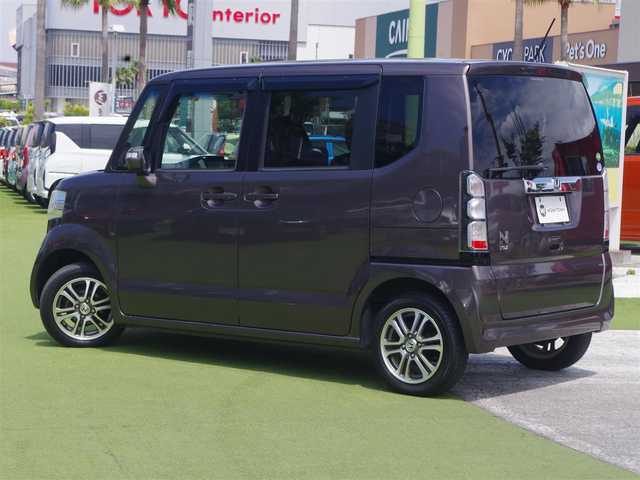 ホンダ Ｎ ＢＯＸ G Lパッケージ 千葉県 2014(平26)年 6.2万km プレミアムブロンズパール 左パワースライドドア/右イージークローザードア/純正SDナビ/地デジTV/【DVD/CD再生機能　Bluetooth接続】/バックカメラ/ウインカーミラー/純正14インチアルミホイル/スマートキー