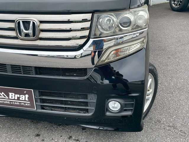 ホンダ Ｎ ＢＯＸ カスタム G Lパッケージ 宮崎県 2012(平24)年 6.5万km クリスタルブラックパール 両側パワースライド　/カロッツェリアＳＤナビ　/フルセグＴＶ　/Ｂｌｕｅｔｏｏｔｈ　/ＤＶＤ　/ＥＴＣ　/バックカメラ　/スマートキー　/ドアバイザー/純正フロアマット