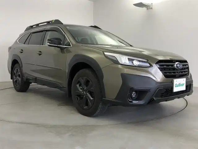 スバル アウトバック X－ブレイクEX 愛知県 2022(令4)年 3.9万km 緑Ⅱ ４WD/アイサイト/アイサイトセイフティプラス/アイサイトX/純正11.6インチディスプレイオーディオ/バックカメラ/フロント、サイドカメラ/ETC/ドライブレコーダー/ファブリックシート/シートヒーター全席/ステアリングヒーター/ルーフレール/オートライト/電子パーキング/フロアマット/プッシュスタートl/パドルシフト/防眩ミラー/ドアバイザー
