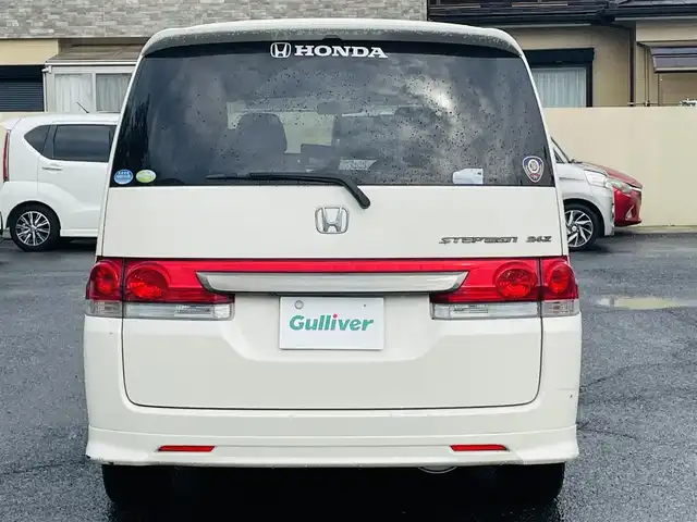 ホンダ ステップワゴン 24Z 千葉県 2006(平18)年 4.7万km 白 HDDナビ　（ワンセグTV、FMAMラジオ、CD）/パドルシフト/純正エアロ　（フロント、リア、サイド）/純正フロアマット/サンバイザー/ETC/電動格納ミラー/ウィンカーミラー