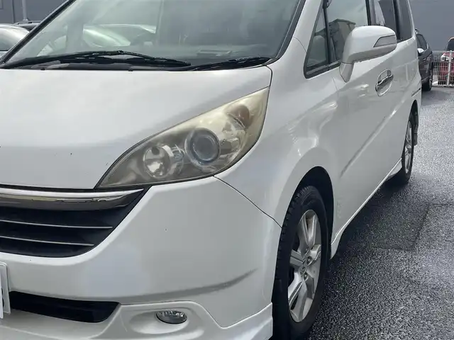 ホンダ ステップワゴン 24Z 千葉県 2006(平18)年 4.7万km 白 HDDナビ　（ワンセグTV、FMAMラジオ、CD）/パドルシフト/純正エアロ　（フロント、リア、サイド）/純正フロアマット/サンバイザー/ETC/電動格納ミラー/ウィンカーミラー