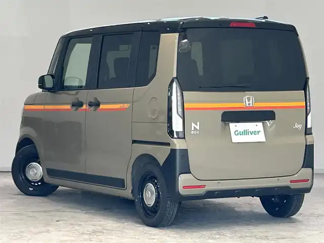 ホンダ Ｎ ＢＯＸ JOY 宮城県 2024(令6)年 0.7万km ベージュⅡ ホンダセンシング/・衝突軽減ブレーキ/・先行者発進お知らせ機能/・路外逸脱抑制機能/・標識認識機能/・渋滞追従機能付きアダプティブクルーズコントロール/・オートハイビーム/・誤発進抑制機能/・パーキングセンサーシステム/オートブレーキホールド/電子パーキング/プッシュスタート/シートヒーター（運転席/助手席）/LEDヘッドライト/オートライト