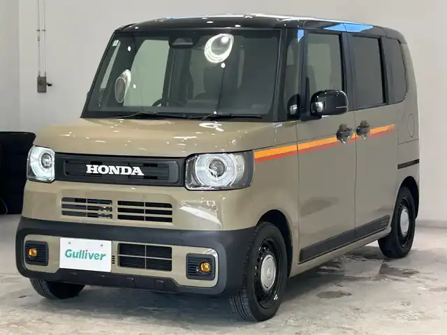 ホンダ Ｎ ＢＯＸ JOY 宮城県 2024(令6)年 0.7万km ベージュⅡ ホンダセンシング/・衝突軽減ブレーキ/・先行者発進お知らせ機能/・路外逸脱抑制機能/・標識認識機能/・渋滞追従機能付きアダプティブクルーズコントロール/・オートハイビーム/・誤発進抑制機能/・パーキングセンサーシステム/オートブレーキホールド/電子パーキング/プッシュスタート/シートヒーター（運転席/助手席）/LEDヘッドライト/オートライト