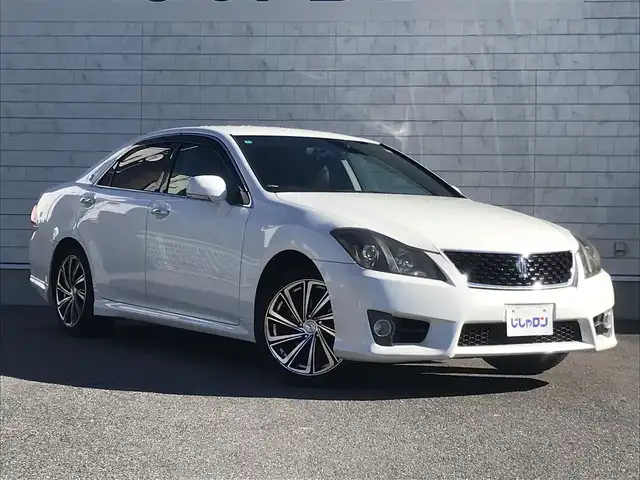 トヨタ クラウン アスリート プレミアムエディション 栃木県 2012(平24)年 9.4万km ホワイトパールクリスタルシャイン (株)IDOMが運営する【じしゃロン小山店】の自社ローン対象車両になります。こちらは現金ご利用時の価格です。/自社ローンご希望の方は別途その旨お申付け下さい。//禁煙車/純正フルセグナビ/（CD/DVD/AM/FMラジオ）/(Bluetooth)/スマートキー/プッシュスタート/バックカメラ/ＥＴＣ/クルーズコントロール/ドライブレコーダー/パワーシート/シートメモリー/シートヒーター/エアシート/後部座席サンシェード/ステアリングリモコン/電動格納ドアミラー/パワーウインドウ/オートライト/自動防眩ミラー