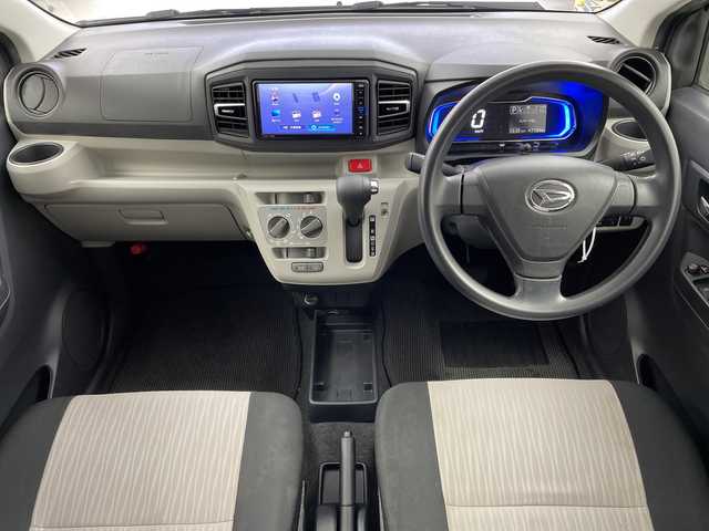 ダイハツ ミラ イース X リミテッド SAⅢ 岐阜県 2018(平30)年 4.8万km ブラックマイカメタリック 純正ナビ/　(AM/FM/CD/DVD/Bluetooth/フルセグTV)/バックカメラ/スマートアシストIII/衝突軽減ブレーキ/コーナーセンサー/オートハイビーム/ETC/純正フロアマット/電動格納ミラー/パワーウィンドウ/ヘッドライトレベライザー/HIDヘッドライト