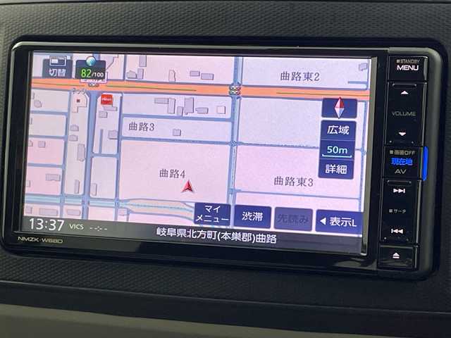 ダイハツ ミラ イース X リミテッド SAⅢ 岐阜県 2018(平30)年 4.8万km ブラックマイカメタリック 純正ナビ/　(AM/FM/CD/DVD/Bluetooth/フルセグTV)/バックカメラ/スマートアシストIII/衝突軽減ブレーキ/コーナーセンサー/オートハイビーム/ETC/純正フロアマット/電動格納ミラー/パワーウィンドウ/ヘッドライトレベライザー/HIDヘッドライト