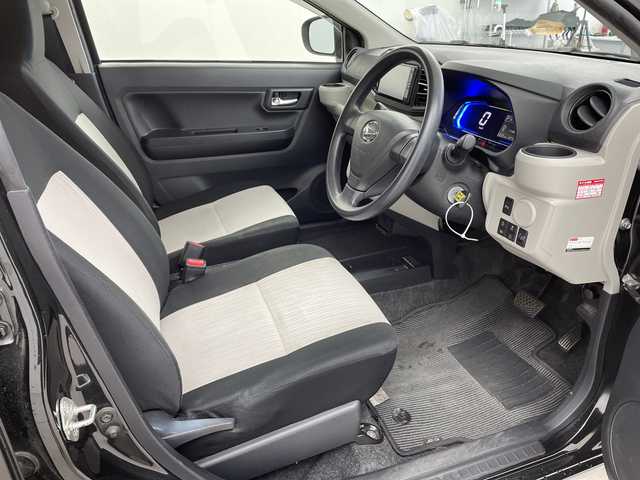 ダイハツ ミラ イース X リミテッド SAⅢ 岐阜県 2018(平30)年 4.8万km ブラックマイカメタリック 純正ナビ/　(AM/FM/CD/DVD/Bluetooth/フルセグTV)/バックカメラ/スマートアシストIII/衝突軽減ブレーキ/コーナーセンサー/オートハイビーム/ETC/純正フロアマット/電動格納ミラー/パワーウィンドウ/ヘッドライトレベライザー/HIDヘッドライト