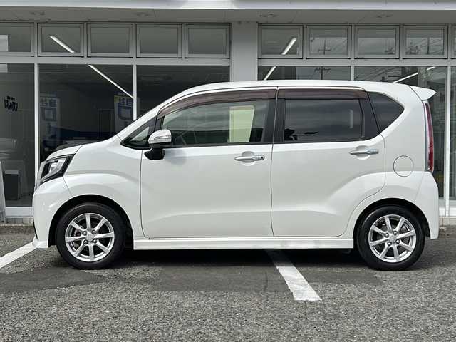 ダイハツ ムーヴ カスタム X SAⅡ 京都府 2016(平28)年 9.3万km ホワイトパールマイカ （株）IDOMが運営する【じしゃロン伏見店】の/自社ローン専用車両になります。/こちらは現金またはオートローンご利用時の価格です。/自社ローンご希望の方は別途その旨お申し付けください/純正ナビ/【DISC/iPod/USB/SD/BT】/フルセグTV/衝突軽減ブレーキ/LEDライト/オートライト/ETC/スマートキー×2