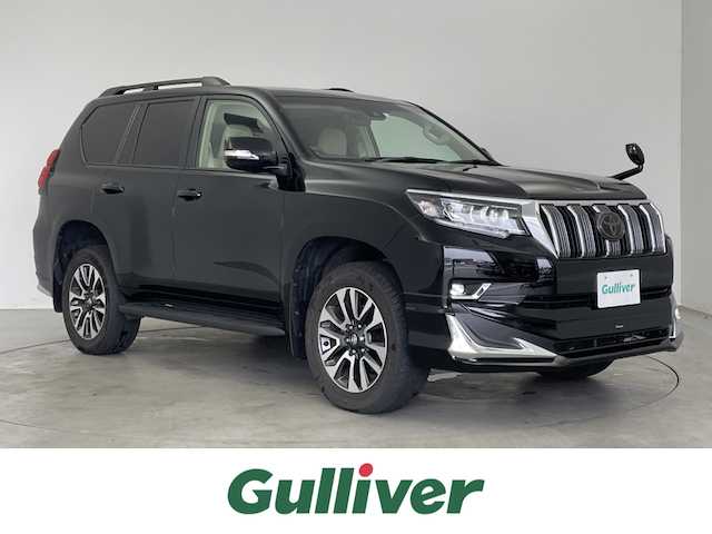 トヨタ ランドクルーザー プラド TX Lパッケージ 埼玉県 2023(令5)年 2.3万km 黒 ４ＷＤ　アルパイン９インチナビ　モデリスタエアロ　サンルーフ　フルセグＴＶ　ビルトインＥＴＣ　ベンチレーション　シートヒーター　　パワーシート　バックカメラ　　ベージュレザーシート　レーダークルーズ