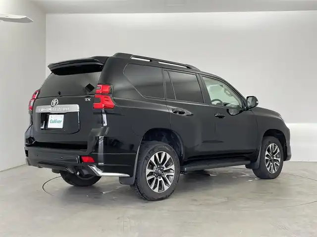 トヨタ ランドクルーザー プラド TX Lパッケージ 埼玉県 2023(令5)年 2.3万km 黒 ４ＷＤ　アルパイン９インチナビ　モデリスタエアロ　サンルーフ　フルセグＴＶ　ビルトインＥＴＣ　ベンチレーション　シートヒーター　　パワーシート　バックカメラ　　ベージュレザーシート　レーダークルーズ