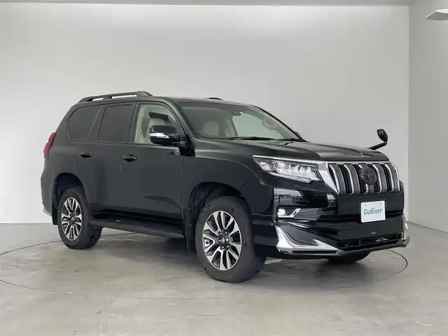 トヨタ ランドクルーザー プラド TX Lパッケージ 埼玉県 2023(令5)年 2.3万km ブラック ４ＷＤ　アルパイン９インチナビ　モデリスタエアロ　サンルーフ　フルセグＴＶ　ビルトインＥＴＣ　ベンチレーション　シートヒーター　　パワーシート　バックカメラ　　ベージュレザーシート　レーダークルーズ