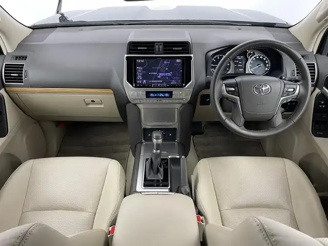 トヨタ ランドクルーザー プラド TX Lパッケージ 埼玉県 2023(令5)年 2.3万km 黒 ４ＷＤ　アルパイン９インチナビ　モデリスタエアロ　サンルーフ　フルセグＴＶ　ビルトインＥＴＣ　ベンチレーション　シートヒーター　　パワーシート　バックカメラ　　ベージュレザーシート　レーダークルーズ