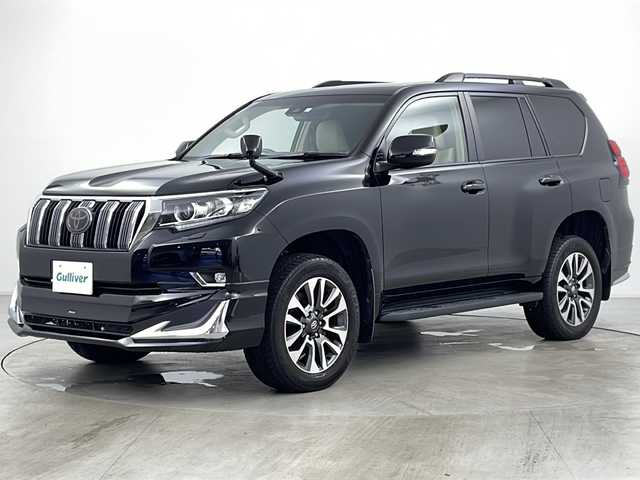 トヨタ ランドクルーザー プラド TX Lパッケージ 道央・札幌 2023(令5)年 2.3万km ブラック ・4WD/・モデリスタエアロ/・トヨタセーフティセンス/・ALPINE９インチナビ/（CD&DVD&SD＆USB&BT&フルセグ&HDMI）/・サンルーフ/・レーダークルーズコントロール/・D/Nシートヒーター/・D/Nベンチレーション/・D/Nパワーシート/・バックカメラ/・レザーシート/・純正１９インチAW