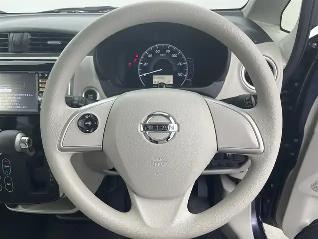 日産 デイズ X 富山県 2017(平29)年 4.8万km プレミアムパープルP 純正ナビ(AM/FM/CD/DVD/BT/AUX)/フルセグTV/全方位カメラ(フロント、バック、サイド)/衝突軽減装置/アイドリングストップ/横滑り防止装置/純正フロアマット/ETC/ハロゲンヘッドライト/スマートキー/スペアキー1本/プッシュスタート/取扱説明書/保証書
