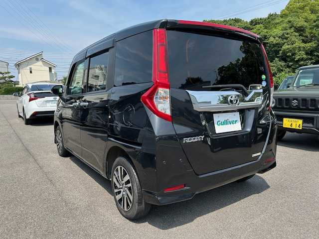 トヨタ ルーミー カスタムG 大阪府 2020(令2)年 3.9万km ブラックマイカメタリック ９インチナビ　/フルセグ　/Ｂｌｕｅｔｏｏｔｈ　/全方位カメラ　/フリップダウンモニター　/両側パワースライドドア　/シートヒーター　/前後ドライブレコーダー　/クルーズコントロール　/前後コーナーセンサー/ＥＴＣ