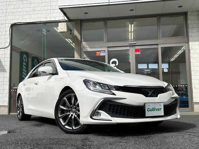 トヨタ マークＸ 350RDS 埼玉県 2018(平30)年 7.4万km ホワイトパールクリスタルシャイン 純正ナビ/【CD/DVD/フルセグ/Bluetooth】/前後ドライブレコーダー/レーダークルーズコントロール/クリアランスソナー/セーフティセンス/・プリクラッシュセーフティシステム/・レーンディパーチャーアラート/・オートマチックハイビーム/LEDヘッドランプ/本革巻きステアリング/パドルシフト/アルカンターラ/合皮コンビシート/前席パワーシート/快適温熱シート/純正18インチアルミホイール/スマートエントリー/スタートシステム/ETC