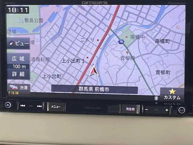 スズキ ラパン X 群馬県 2018(平30)年 6万km フレンチミントパールメタリック スズキセーフティーサポート/・衝突軽減ブレーキ/・横滑り防止/・オートライト/社外７インチナビ/・AM/FM/Bluetooth/・CD/DVD/MSV/・フルセグTV/CD/バックカメラ/LEDヘッドライト/運転席シートヒーター/純正ドアバイザー/純正14インチアルミホイール/プッシュスタート/スマートキー
