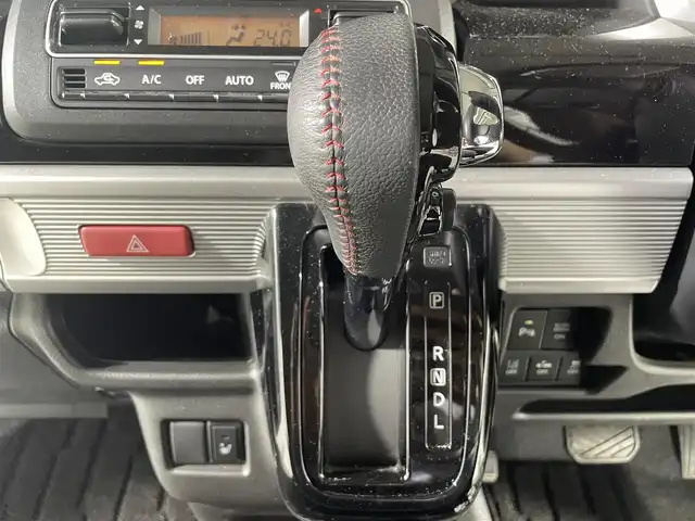 マツダ フレアワゴン カスタムスタイル ハイブリッド XS 広島県 2018(平30)年 4.5万km ブルーイッシュブラックパール3 禁煙/レーダーブレーキサポート/純正ナビ/CD/ワンセグTV/両側パワースライドドア /ハーフレザー調シート/シートヒーター /LEDオートライト/ビルトインETC/レーンキープ/コーナーセンサー /純正アルミホイール/スマートキー/スペアキー /プッシュスタート /純正フロアマット