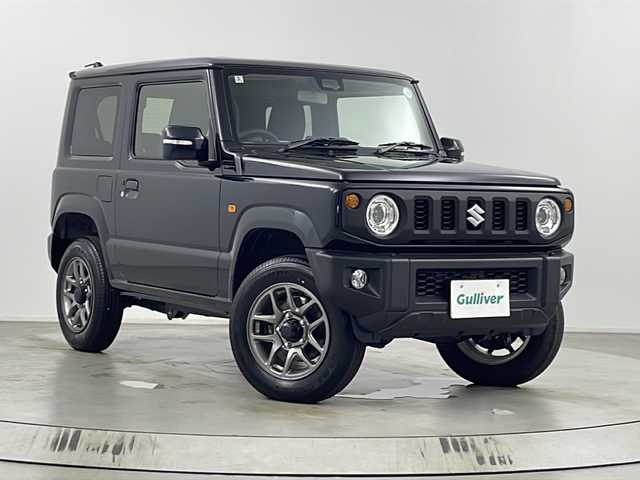 スズキ ジムニー XC 埼玉県 2025(令7)年 0.1万km ブルーイッシュブラックパール3 4WD/スズキセーフティサポート/クルーズコントロール/社外メモリナビ(型式：AVN-RB7)/CD/DVD/Bluetooth/前席シートヒーター/純正１６インチAW/プッシュスタート/スマートキー