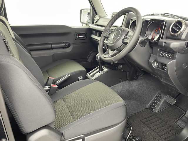 スズキ ジムニー XC 埼玉県 2025(令7)年 0.1万km ブルーイッシュブラックパール3 4WD/スズキセーフティサポート/クルーズコントロール/社外メモリナビ(型式：AVN-RB7)/CD/DVD/Bluetooth/前席シートヒーター/純正１６インチAW/プッシュスタート/スマートキー