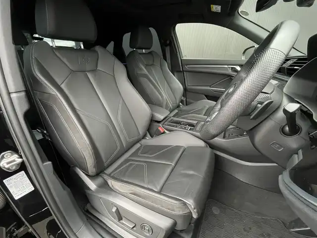 アウディ Ｑ３ 40TDIクワトロ Sライン 長野県 2020(令2)年 1.6万km 黒 パノラマサンルーフ /ブラックスタイリングパッケージ /Bang＆Olufsenサウンド/MMIナビ /プラスパッケージ(黒革/アンビエントライト/19インチAW)/ベーシックパッケージ(シートヒーター/PWシート/PWバックドア/HOLDアシスト) /バーチャルCP