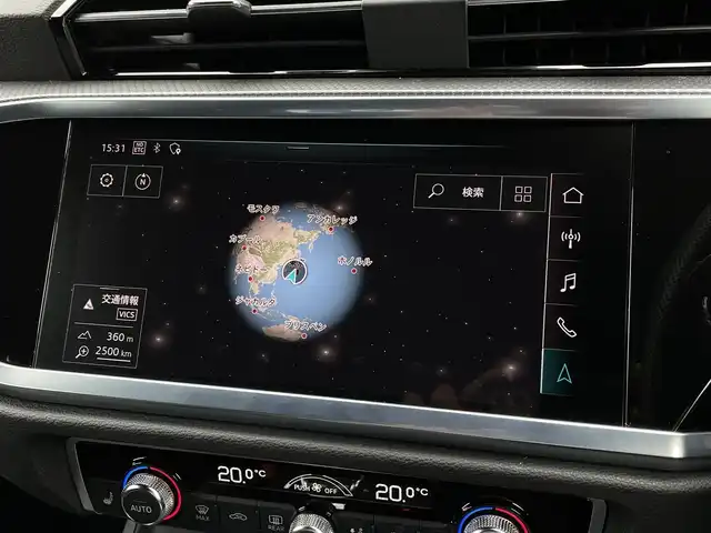 アウディ Ｑ３ 40TDIクワトロ Sライン 長野県 2020(令2)年 1.6万km 黒 パノラマサンルーフ /ブラックスタイリングパッケージ /Bang＆Olufsenサウンド/MMIナビ /プラスパッケージ(黒革/アンビエントライト/19インチAW)/ベーシックパッケージ(シートヒーター/PWシート/PWバックドア/HOLDアシスト) /バーチャルCP
