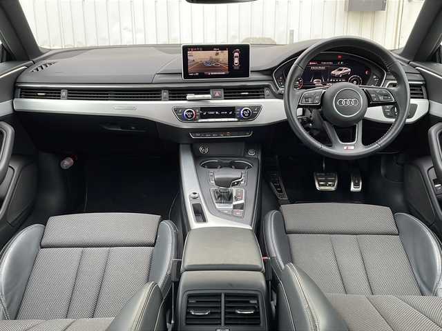 アウディ Ａ５ SB 45TFSIクワトロ Sライン 道北・旭川 2019(平31)年 3.3万km グレイシアホワイトメタリック /4WD//禁煙車//純正メモリナビ//CD/DVD/SD/BT/USB/AUX/フルセグ//バックカメラ//Audiプレセンス//Audiサイドアシスト//Audiアクティブレーンアシスト//渋滞アシスト//アダプティブクルーズコントロール//コーナーセンサー//アイドリングストップ//パドルシフト//ハーフレザーシート//シートヒーター//パワーシート//オートライト//LEDヘッドライト//リアフォグ//ヘッドライトウォッシャー//前後ドライブレコーダー//ビルトインETC2.0//パワーバックドア//トノカバー//純正フロアマット//オートワイパー//保証書//取説