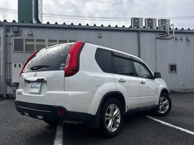 日産 エクストレイル 20X 静岡県 2011(平23)年 11万km ブリリアントホワイトパール ワンオーナー/社外ナビ（DVD/FM/AM/フルセグTV）/ETC/ドラレコ/バックカメラ/D席/N席　シートヒーター/エアーシート/純正フロアマッ