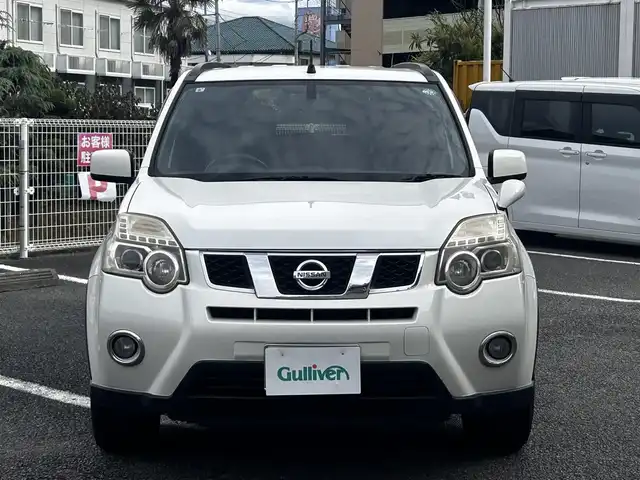 日産 エクストレイル 20X 静岡県 2011(平23)年 11万km ブリリアントホワイトパール ワンオーナー/社外ナビ（DVD/FM/AM/フルセグTV）/ETC/ドラレコ/バックカメラ/D席/N席　シートヒーター/エアーシート/純正フロアマッ