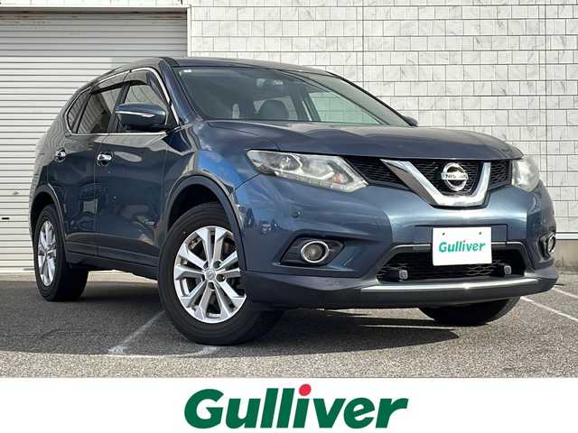 日産 エクストレイル ハイブリッド 20X エマージェンシーブレーキ 新潟県 2015(平27)年 12万km スチールブルー 衝突軽減ブレーキ/全方位カメラ/４WD/シートヒーター/クルーズコントロール追従有/ドライブレコーダー（前方のみ）/前後コーナーセンサー/純正ナビ/（フルセグ、Bluetooth、CD/DVD、AM/FM）/オートライト/レーンキープアシスト/純正ETC/LEDヘッドライト/フォグランプ/電動格納コーナーポール/スペアキー1本/スマートキー/プッシュスタート/純正フロアマット/純正アルミホイール