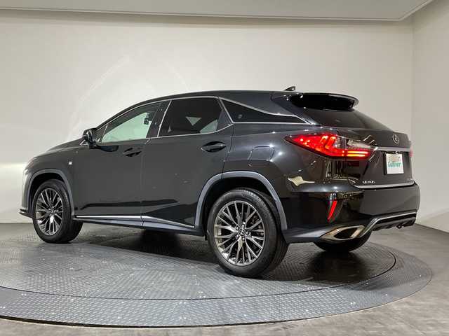 レクサス ＲＸ 200t Fスポーツ 愛媛県 2017(平29)年 6万km グラファイトブラックガラスフレーク インテリジェントクリアランスソナー/＋リヤクロストラフィックアラート［RCTA］/＋リヤクロストラフィックオートブレーキ［RCTAB］/＋ブラインドスポットモニター［BSM］/後席シートヒーター/＋後席パワーシート（電動リクライニング＆電動格納機能付）//純正12.3インチナビ/フルセグTV/ドライブレコーダー/レーダークルーズコントロール/ビルトインETC/パワーバックドア/レザーシート/エアシート　シートヒーター/パワーシート/後席シートヒーター