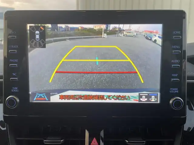 トヨタ カローラツーリング ハイブリッド ダブルバイビー 富山県 2021(令3)年 2.3万km スパークリングブラックパールクリスタルシャイン 純正ディスプレイオーディオ/Bluetooth/バックカメラ/ミラーキャスト/セーフティセンス/レーダークルーズコントロール/レーンキープアシスト/オートマチックハイビーム/ハーフレザーシート/コーナーセンサー/LEDオートライト/ＬＥＤフォグライト