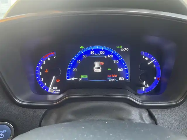 トヨタ カローラツーリング ハイブリッド ダブルバイビー 富山県 2021(令3)年 2.3万km スパークリングブラックパールクリスタルシャイン 純正ディスプレイオーディオ/Bluetooth/バックカメラ/ミラーキャスト/セーフティセンス/レーダークルーズコントロール/レーンキープアシスト/オートマチックハイビーム/ハーフレザーシート/コーナーセンサー/LEDオートライト/ＬＥＤフォグライト