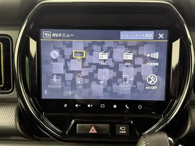 スズキ ハスラー HYBRID X 愛知県 2024(令6)年 0.3万km フェニックスレッドパール/ガンメタリック2トーンルーフ 純正メモリナビ/（BT/フルTV/CD/AM/FM/ipod）/全方位カメラ/スズキセーフティサポート/・衝突被害軽減ブレーキ/・アダプティブクルーズコントロール/・誤発進抑制機能/・ハイビームアシスト/LEDライト/シートヒーターDN席/コーナーセンサー後方/USB端子/純正アルミホイール/純正フロアマット