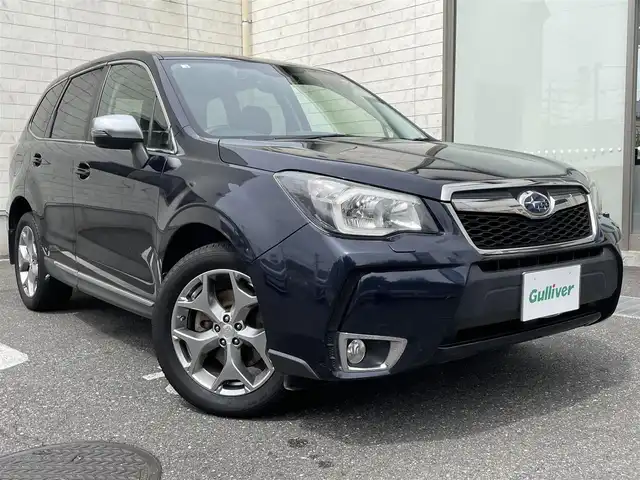 スバル フォレスター 2．0XT アイサイト アドバン 埼玉県 2014(平26)年 12.7万km ディープシーブルーパール ワンオーナー/ハーフレザーシート/アイサイト/・車速追従機能付きクルーズコントロール/・プリクラッシュブレーキ/・AT誤発進抑制制御/・車線逸脱警報/・ふらつき警報/・先行車発進お知らせ/DIATONE純正SDナビ/　DTV/CD/DVD/SD/BT/【NR-MZ80】/DIATONEサウンド/パワーバックドア/バックカメラ/メモリーハイトスイッチ/デイライト/前席パワーシート/前席シートヒーター/フロントフォグライト/パドルシフト/純正18インチアルミホイール/プッシュスタート/スマートキー/スペアキー/ETC/保証書/取扱説明書