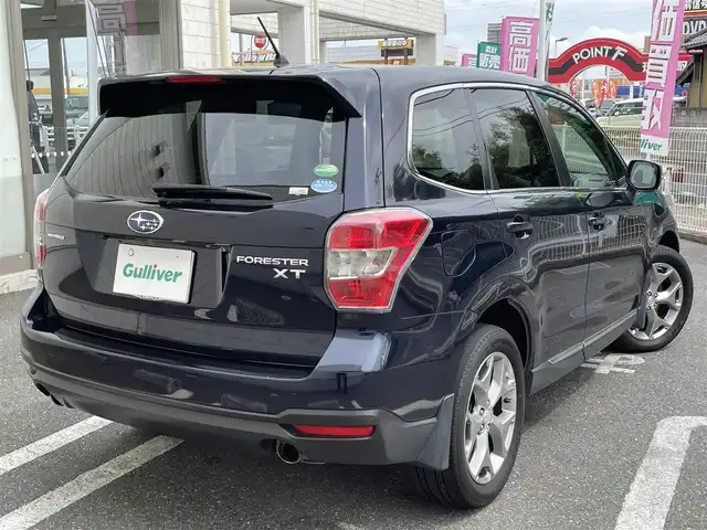 スバル フォレスター 2．0XT アイサイト アドバン 埼玉県 2014(平26)年 12.7万km ディープシーブルーパール ワンオーナー/ハーフレザーシート/アイサイト/・車速追従機能付きクルーズコントロール/・プリクラッシュブレーキ/・AT誤発進抑制制御/・車線逸脱警報/・ふらつき警報/・先行車発進お知らせ/DIATONE純正SDナビ/　DTV/CD/DVD/SD/BT/【NR-MZ80】/DIATONEサウンド/パワーバックドア/バックカメラ/メモリーハイトスイッチ/デイライト/前席パワーシート/前席シートヒーター/フロントフォグライト/パドルシフト/純正18インチアルミホイール/プッシュスタート/スマートキー/スペアキー/ETC/保証書/取扱説明書