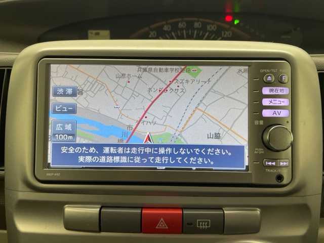 ダイハツ タント X 兵庫県 2012(平24)年 9.9万km シャンパンゴールドメタリックⅡ 純正SDナビ/フルセグTV CD DVD BT/片側パワースライド/ETC/バックカメラ/ドアバイザー/ヘッドライトレベライザー/スマートキー/純正14インチアルミホイール/純正フロアマット