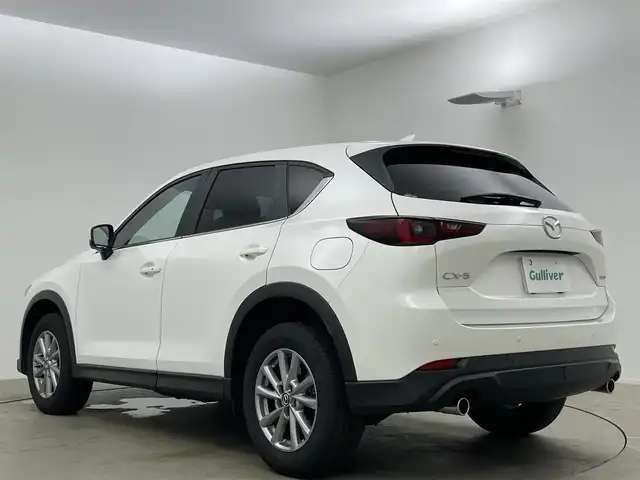 マツダ ＣＸ－５ XD スマートエディション 岡山県 2022(令4)年 3.3万km スノーフレイクホワイトパールマイカ 純正10.25インチナビ/・FM/AM/Bluetooth/フルセグ/Carplay/全方位カメラ/セーフティ/・スマートブレーキサポート/・車線逸脱警報/・ブラインドスポットモニター/・レーダークルーズコントロール/・オートマチックハイビーム/・コーナーセンサー/ETC/USB入力端子/純正17インチアルミ/純正フロアマット