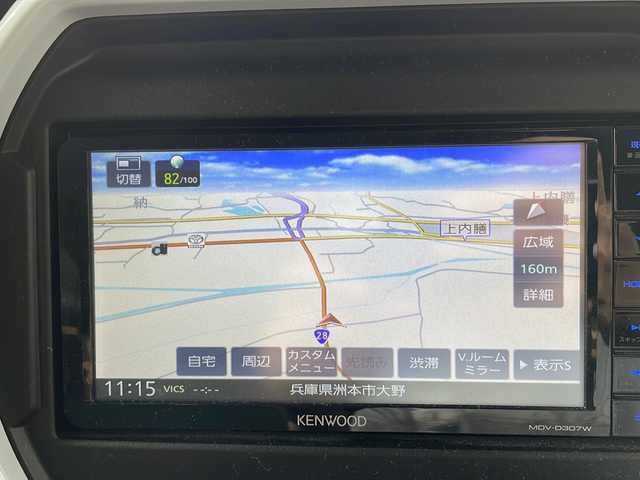 スズキ ハスラー HYBRID X 兵庫県 2020(令2)年 5.5万km フェニックスレッドパール/ガンメタリック2トーンルーフ 社外ナビ/・BT/・CD/DVD/衝突軽減/アイドリングストップ/パーキングアシスト/ドラレコ/シートヒーター/コーナーセンサー前後/バックカメラ/パドルスイッチ/純正アルミホイール/LEDライト