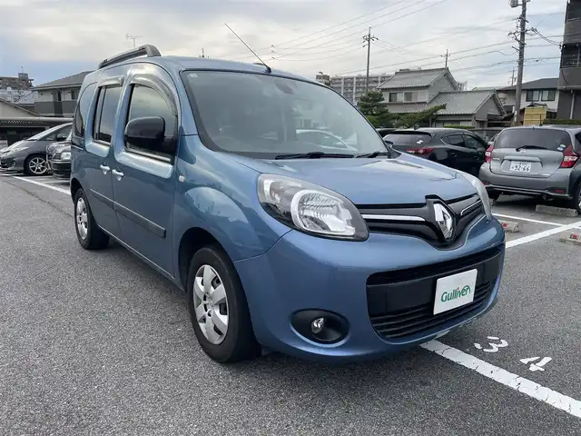 ルノー カングー ゼン 栃木県 2019(平31)年 5.6万km 青 純正メモリナビゲーション/バックカメラ/フルセグＴＶ/Bluetooth/ETC/ドライブレコーダー/ルーフレール/保証書/取扱説明書/スペアキー１本