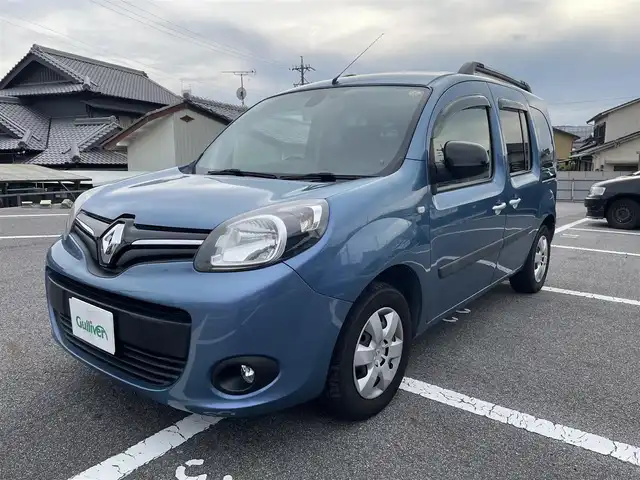 ルノー カングー ゼン 栃木県 2019(平31)年 5.6万km 青 純正メモリナビゲーション/バックカメラ/フルセグＴＶ/Bluetooth/ETC/ドライブレコーダー/ルーフレール/保証書/取扱説明書/スペアキー１本