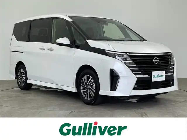 日産 セレナ e－パワー ハイウェイスター V 大分県 2023(令5)年 3.3万km プリズムホワイト 社外ナビ/TV/Bluetooth/バックカメラ/両側パワースライドドア/電動パーキングブレーキ/プロパイロット/ＬＥＤヘッドライト/ドライブレコーダー/ETC/プッシュスタート/フロアマット/レーダークルーズ