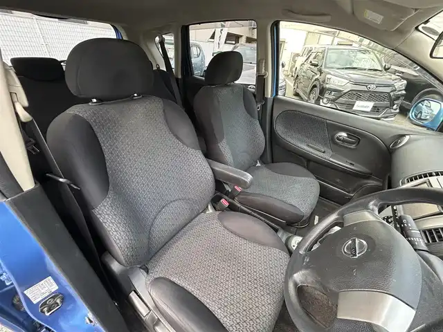 日産 ノート 15X SV +プラズマ 岡山県 2012(平24)年 6.9万km スカッシュブルー 登録時走行距離68170km/純正ナビ/(AM/FM/TV/DISC/BT)/ETC/スマートキー/電動格納ミラー/パワーステアリング/パワーウィンドウ/純正フロアマット/ハロゲンヘッドライト/取扱説明書/保証書/記録簿/フルフラットシート/