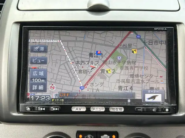 日産 ノート 15X SV +プラズマ 岡山県 2012(平24)年 6.9万km スカッシュブルー 登録時走行距離68170km/純正ナビ/(AM/FM/TV/DISC/BT)/ETC/スマートキー/電動格納ミラー/パワーステアリング/パワーウィンドウ/純正フロアマット/ハロゲンヘッドライト/取扱説明書/保証書/記録簿/フルフラットシート/