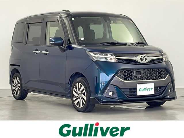 トヨタ タンク カスタムG S 岐阜県 2017(平29)年 2.8万km ブラックマイカメタリック/レーザーブルークリスタルシャイン 2トーン 純正7型ナビゲーション(NSZT-W66T)/AM FM/CD DVD/Bluetooth/SD/フルセグテレビ/バックカメラ/革巻きステアリング/ステアリングリモコン/LEDヘッドライト/オートライト/ワンオーナー/ビルトインETC2.0/クルーズコントロール/シートヒーター(D/N席)/前後ドラレコ/プラズマクラスター/トヨタセーフティセンス/衝突被害軽減システム/横滑り防止装置/アイドリングストップ/スマートキー/プッシュスタート/スペアキー有