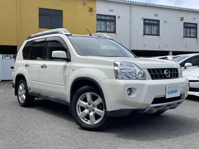 日産 エクストレイル 20Xtt 和歌山県 2010(平22)年 10.9万km ホワイトパール 純正HDDナビ/(フルセグTV/FM/AM/CD/DVD/iPod/PHOTO/USB/AUX)/ワンオーナー/シートヒーター/ヒルディセントコントロール/ALL　MODE４×４/ハイパールーフレール/ETC/オートライト/純正フロアマット/純正ドアバイザー/純正アルミホイール/取扱説明書/保証書