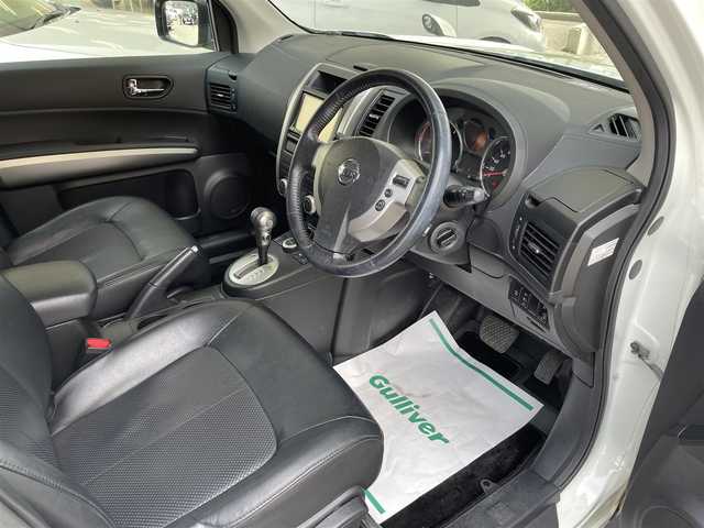 日産 エクストレイル 20Xtt 和歌山県 2010(平22)年 10.9万km ホワイトパール 純正HDDナビ/(フルセグTV/FM/AM/CD/DVD/iPod/PHOTO/USB/AUX)/ワンオーナー/シートヒーター/ヒルディセントコントロール/ALL　MODE４×４/ハイパールーフレール/ETC/オートライト/純正フロアマット/純正ドアバイザー/純正アルミホイール/取扱説明書/保証書